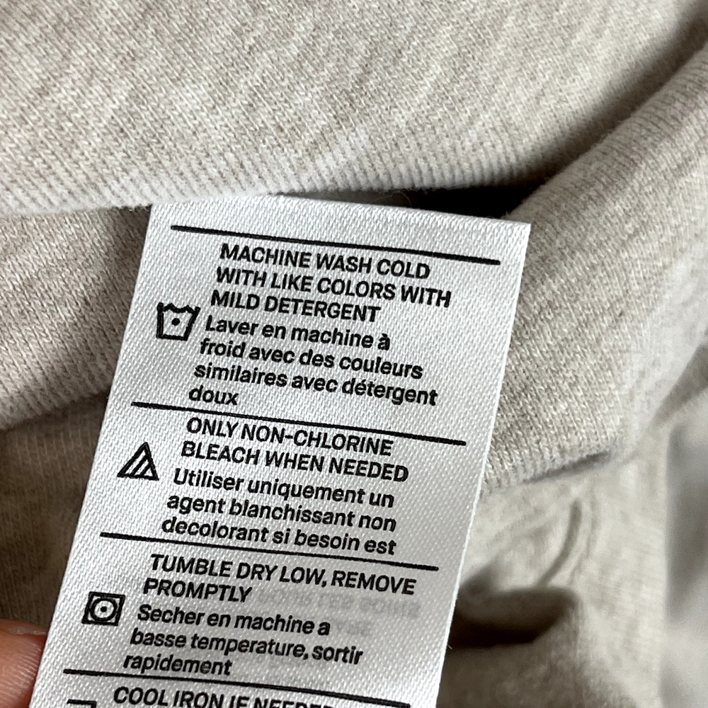 Vince Sueded Jersey Long Sleeve Henley Shirt Mens XL Beige Soft Classic Preppy - Picture 11 of 16